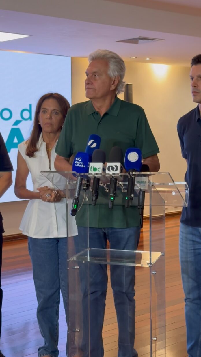 “Como democratas, nos curvamos à decisão da maioria”, diz Ronaldo Caiado ao reconhecer resultados que levou Lula à vitória