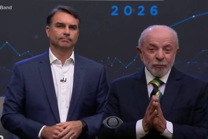 Flávio e Lula apostam em “estratégia Google” durante debate