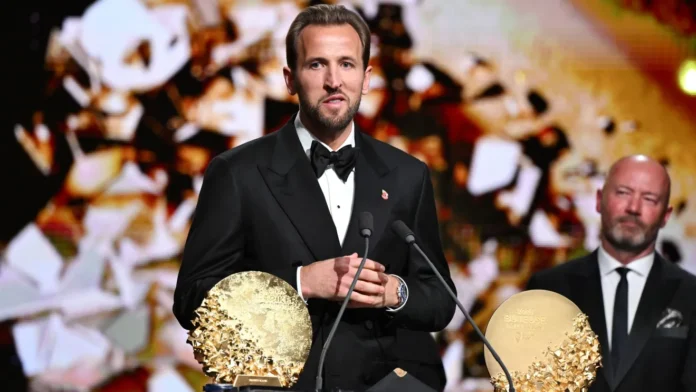 Harry Kane é eleito o melhor jogador do mundo