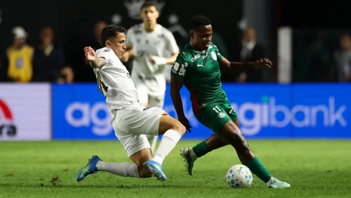 Palmeiras empata com Santos e pode ver Flamengo abrir vantagem na liderança