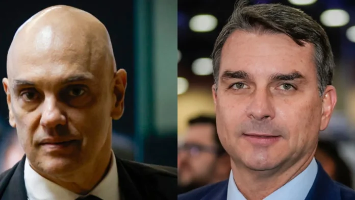 Por decisão de Moraes, Flávio Bolsonaro está proibido de deixar o país