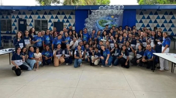 Prefeita Marcela Gomes participa de Feira de Ciências da Escola Mário Gomes de Barros, em Novo Lino